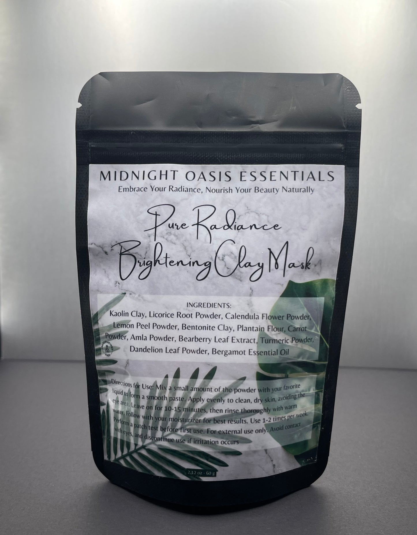 Pure Radiance Brightening Clay Mask