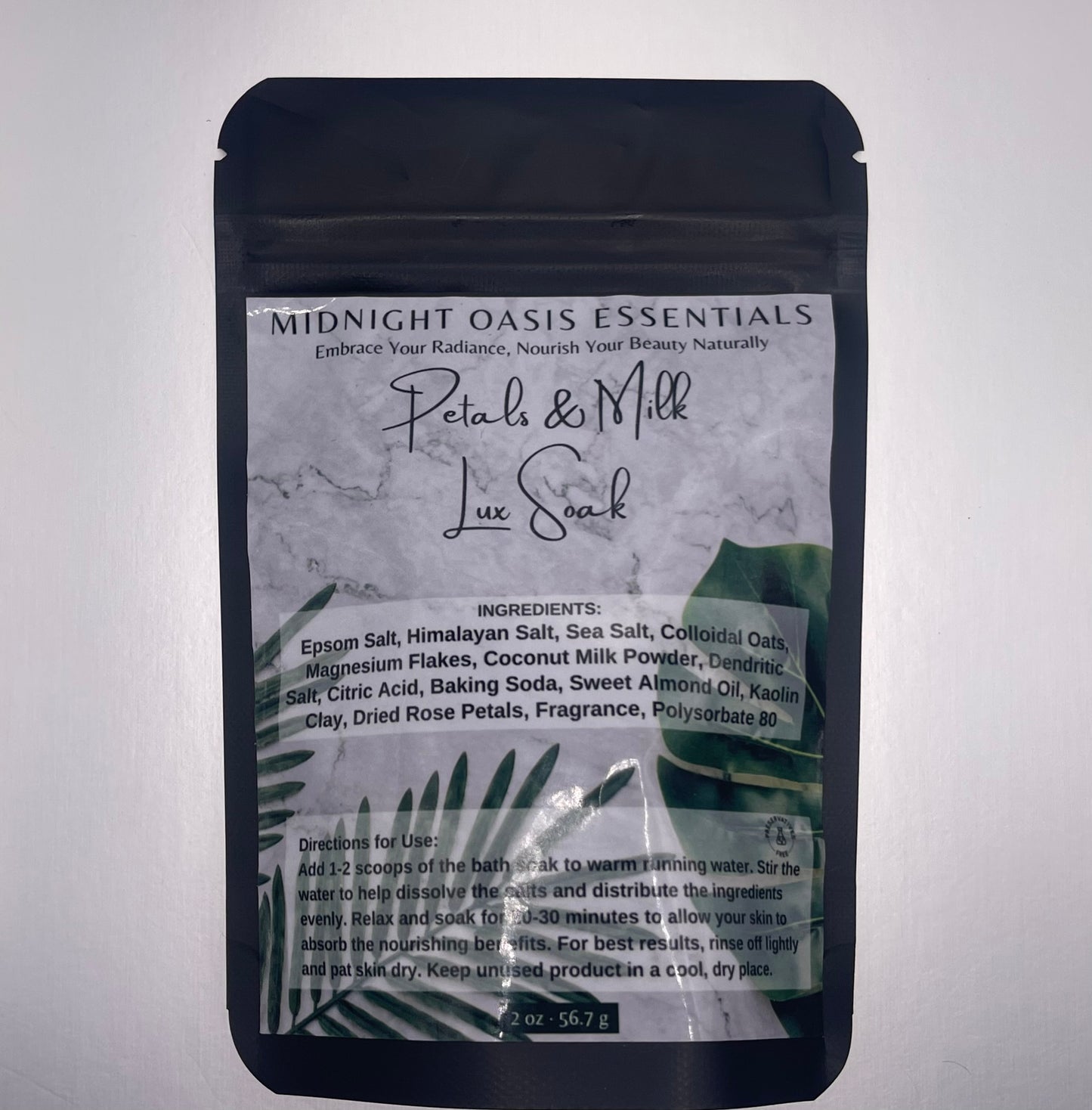 Petals & Milk Lux Soaking Salt