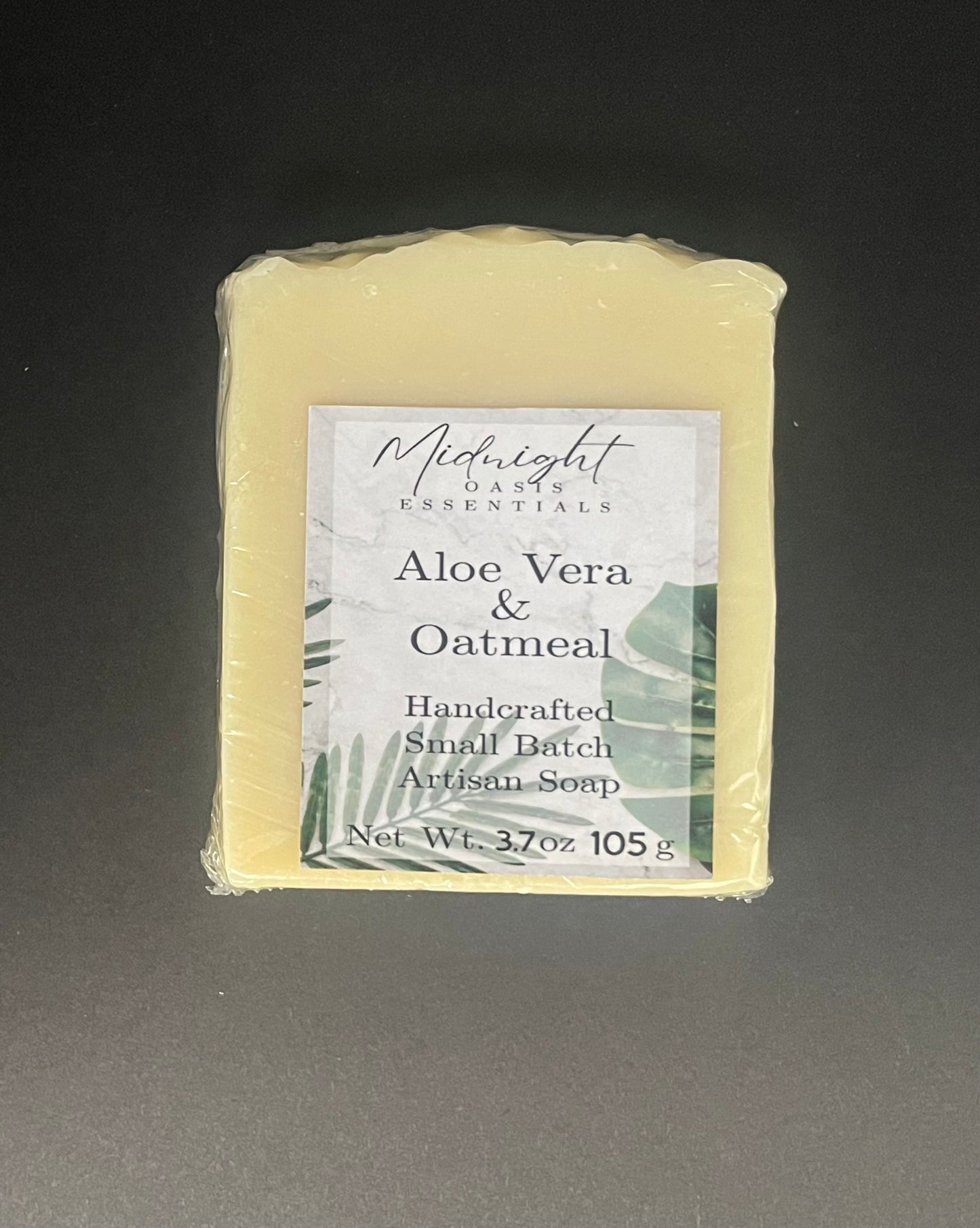 Aloe Vera & Oatmeal Infusion-Nourish & Glow Cold Process Soap