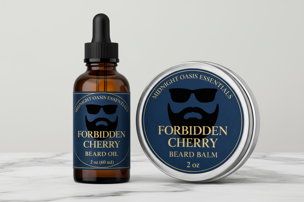 Forbidden Cherry Beard Care Duo Bundle