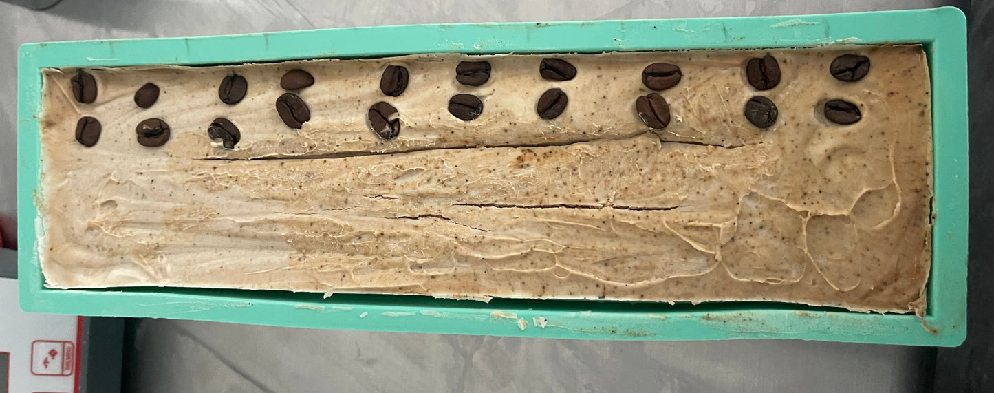 Mocha Latte Polish Bar – Exfoliating Coffee Scrub Soap for Smooth, Glowing Skin