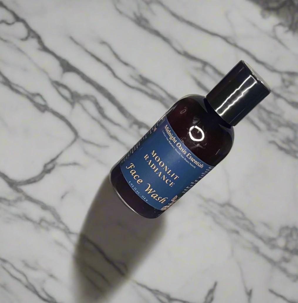 Moonlit Radiance – African Black Soap Face Wash ✨