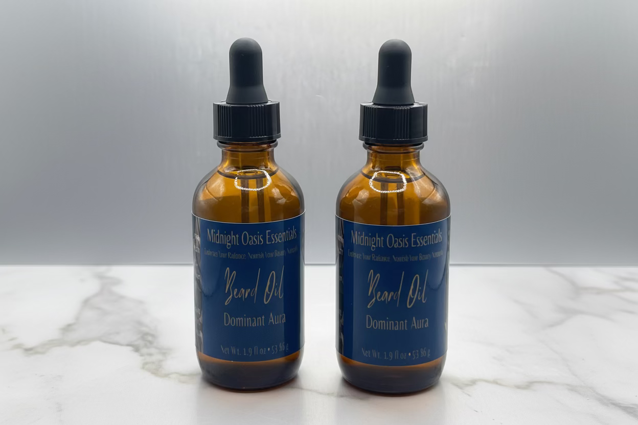 Dominant Aura Beard Oil – Elevate Your Beard Game 🧔🏽✨