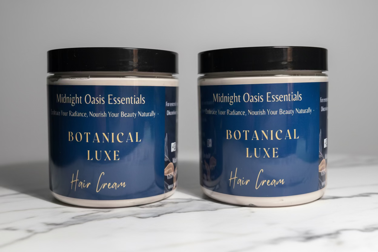 Botanical Luxe Hair Cream – Deep Hydration, Frizz Control & Hair Strength
