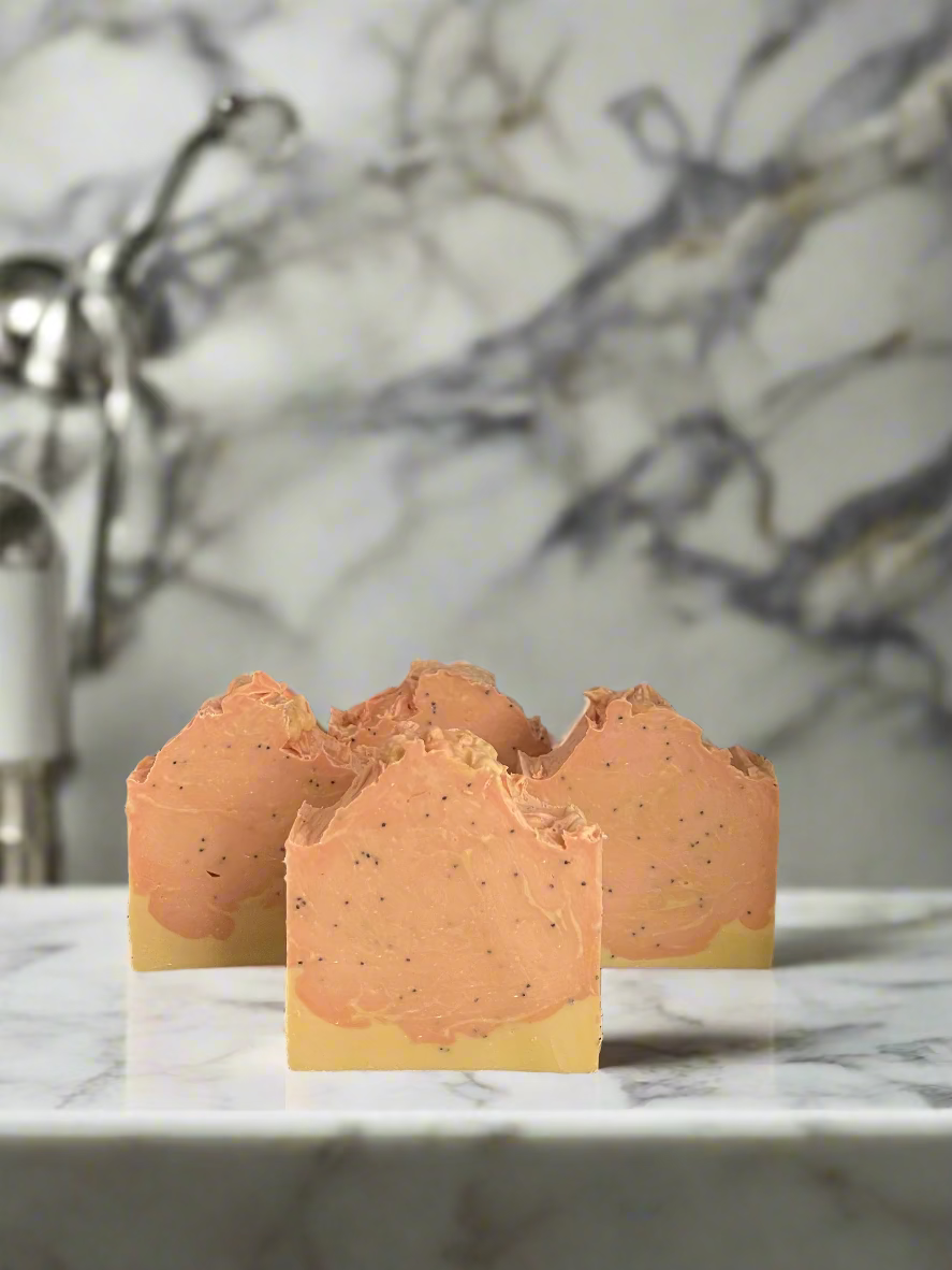 Melon Zest Bar Soap – Bright, Juicy & Skin-Loving