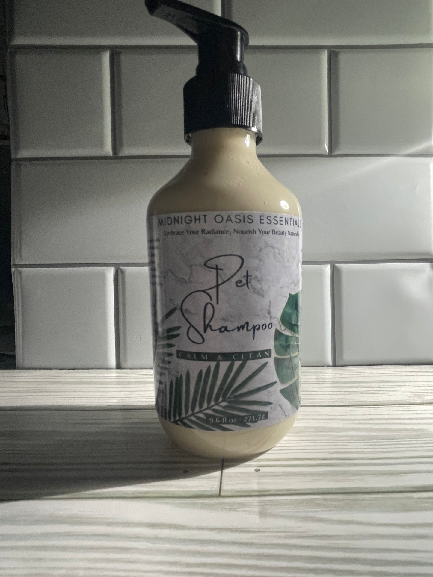 Calm & Clean Chamomile Pet Shampoo β Gentle, Soothing, and Nourishing