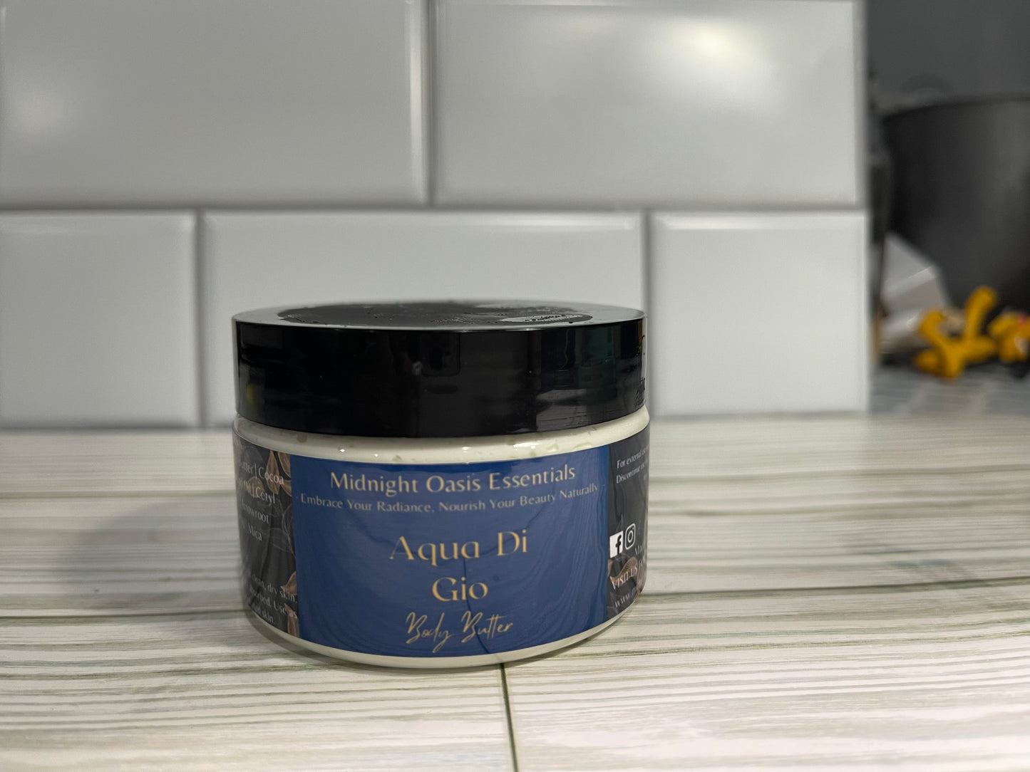 Aqua di Gio Body Butter – Luxuriously Hydrating with a Fresh, Invigorating Scent