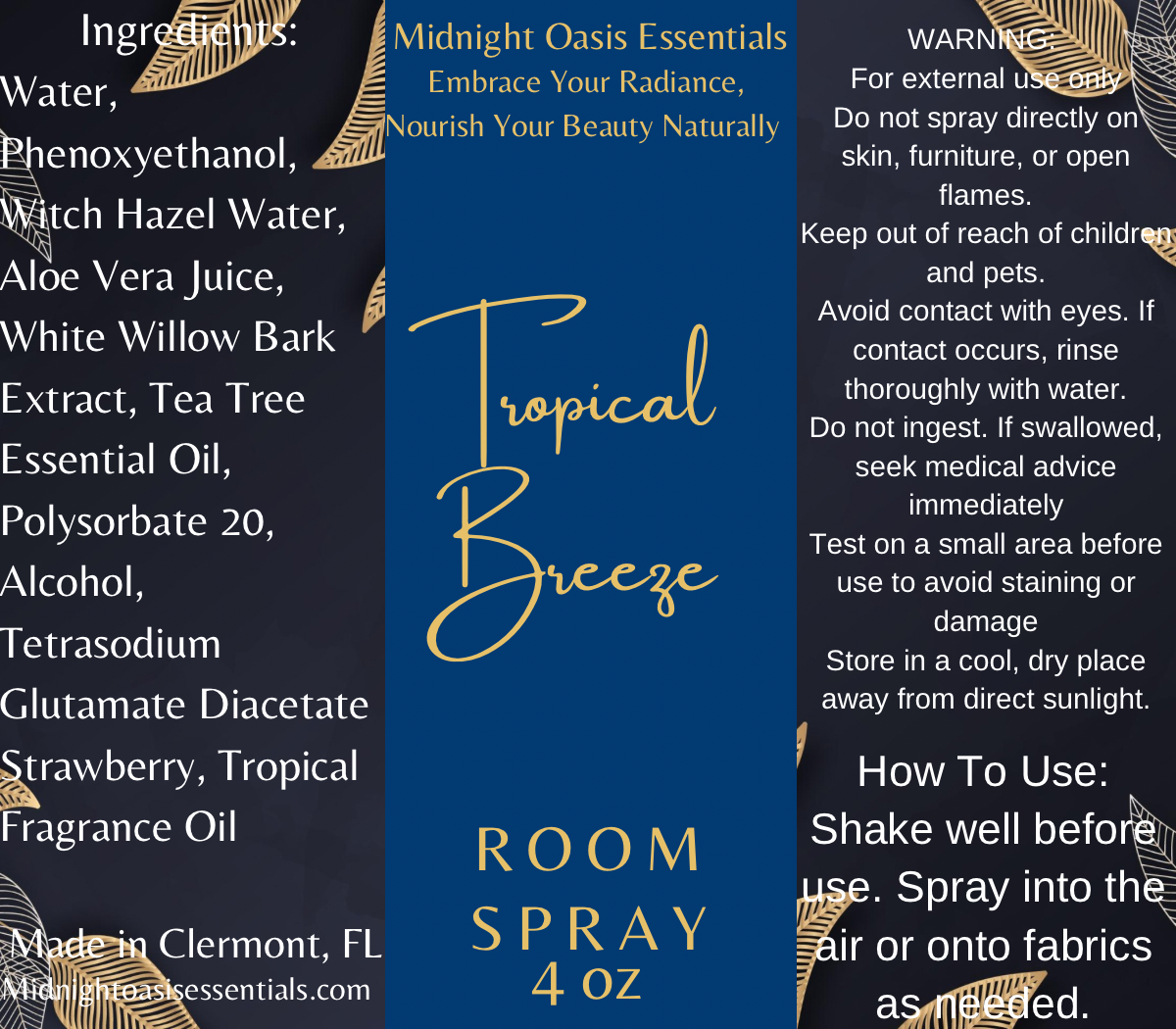 Tropical Breeze Room Spray