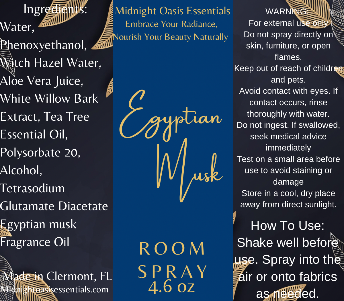 Egyptian Musk Room Spray