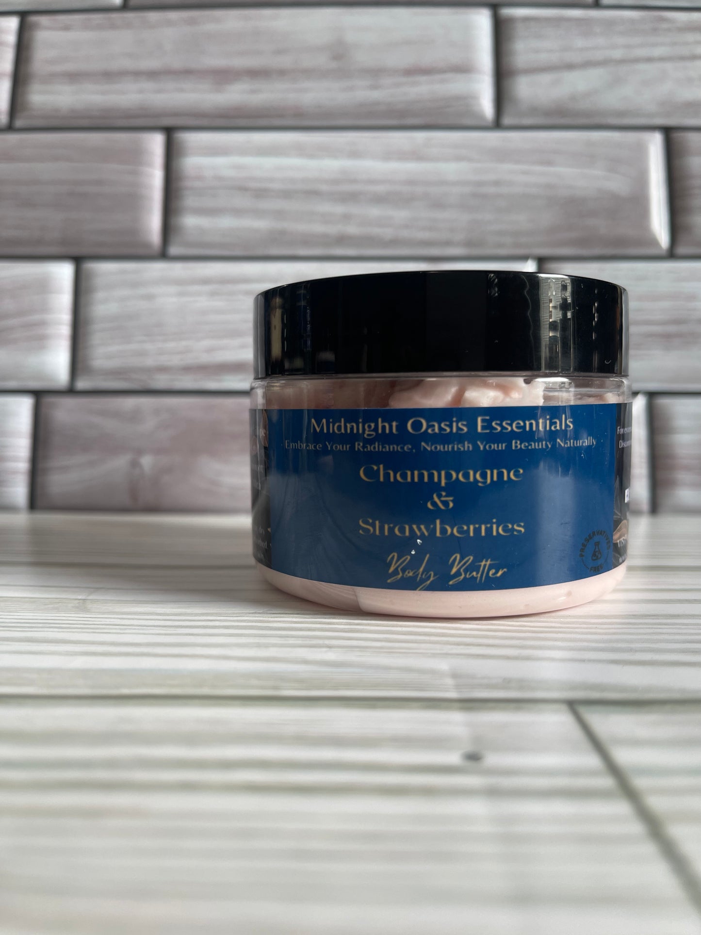 Champagne and Strawberry Body Butter