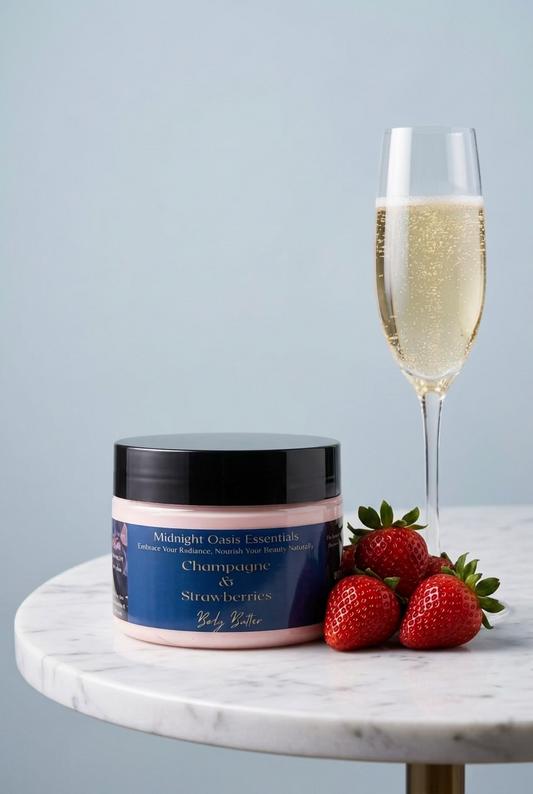 Champagne and Strawberry Body Butter