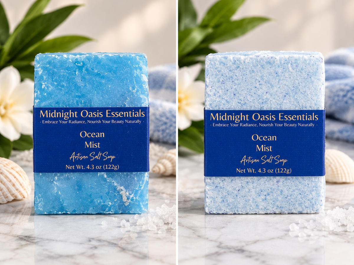 Ocean Mist Artisan Salt Bar Soap