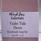 Violet Tide Detox Bar – Ocean-Inspired Purity