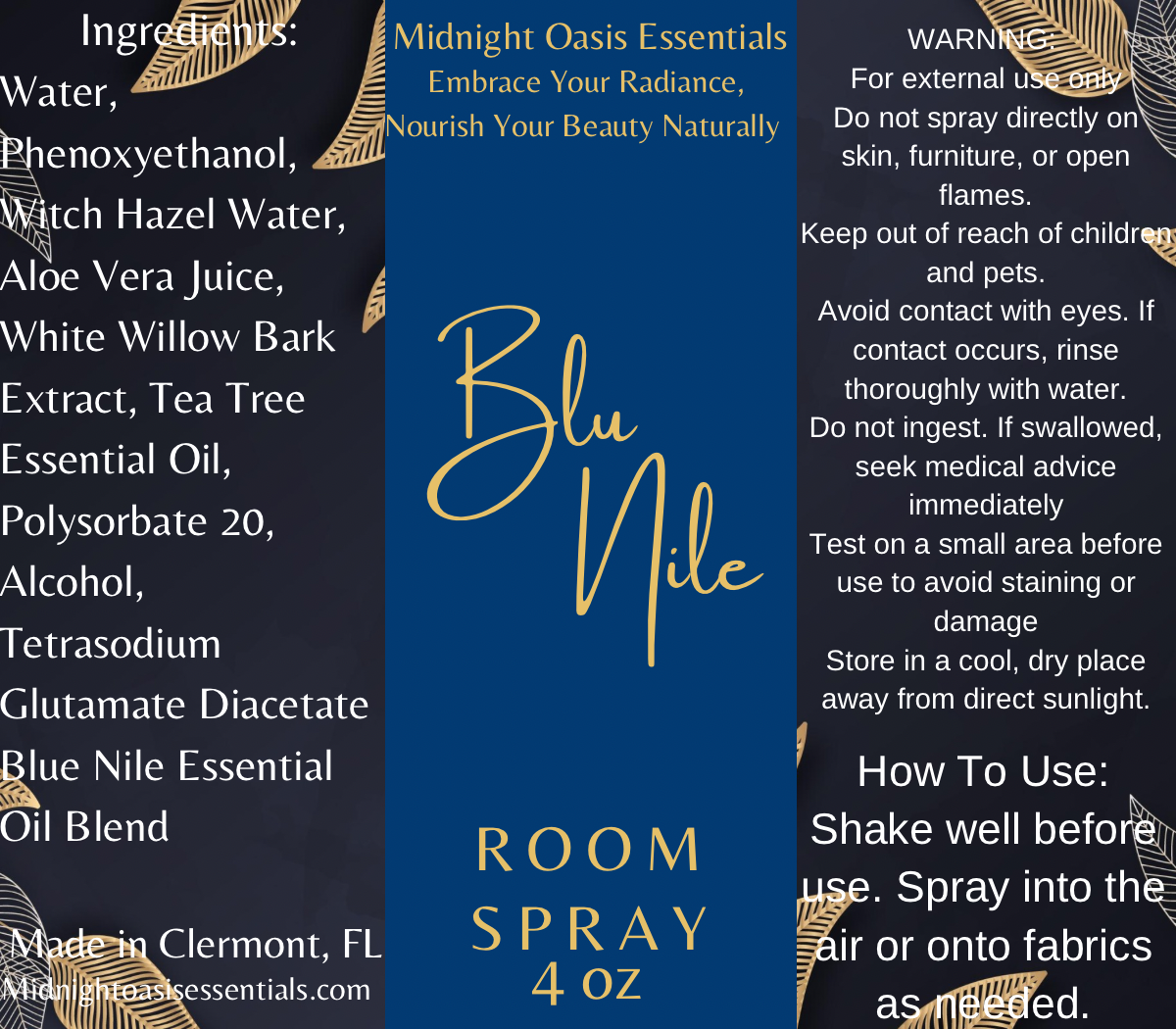 Blu Nile Room Spray