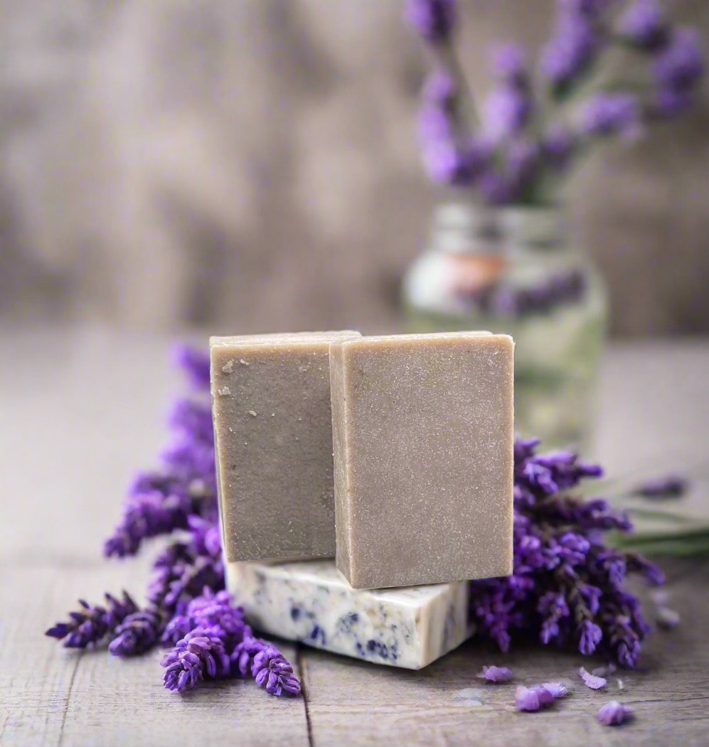 Lavender Sea Salt Spa Bar – Handmade, Natural, Luxurious