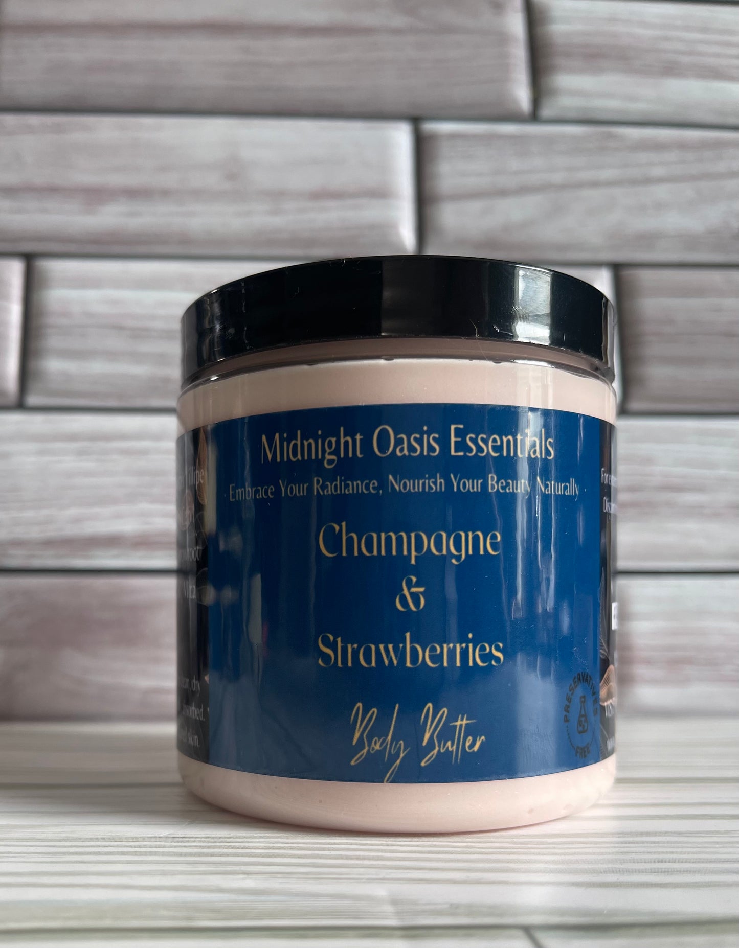 Champagne and Strawberry Body Butter