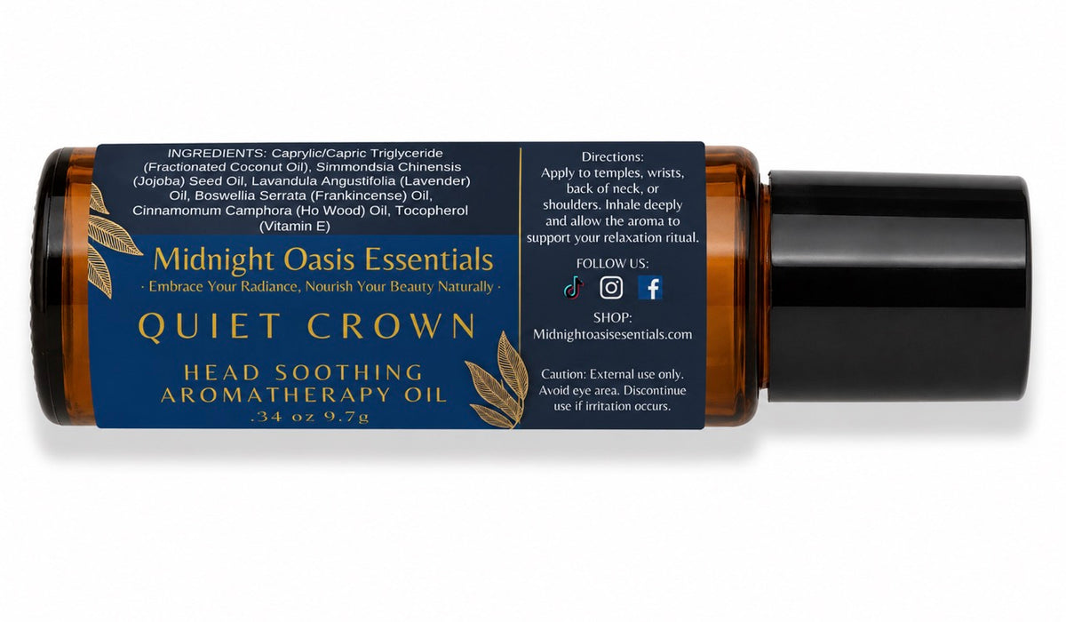 Quiet Crown- Head Soothing Aromatherapy Oil