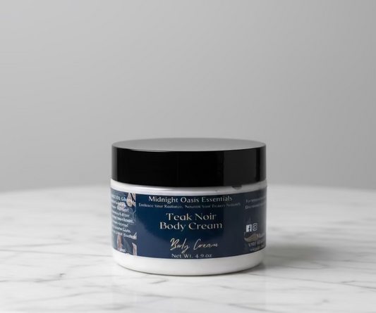 Teak Noir Body Cream