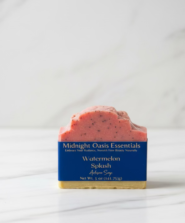 Watermelon Splash Artisan Soap-Sweet Summer Hydration in Every Bar