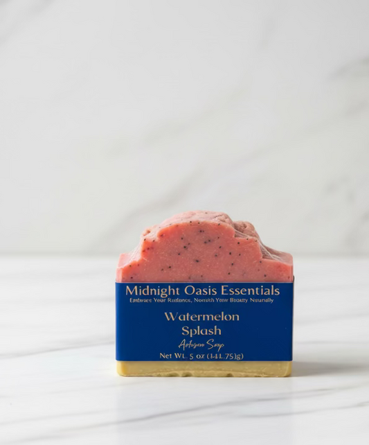 Watermelon Splash Artisan Soap-Sweet Summer Hydration in Every Bar