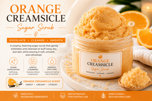 Orange Creamsicle Sugar Scrub