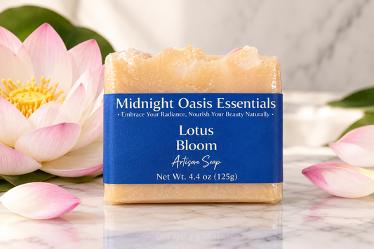 Lotus Bloom Artisan Bar Soap